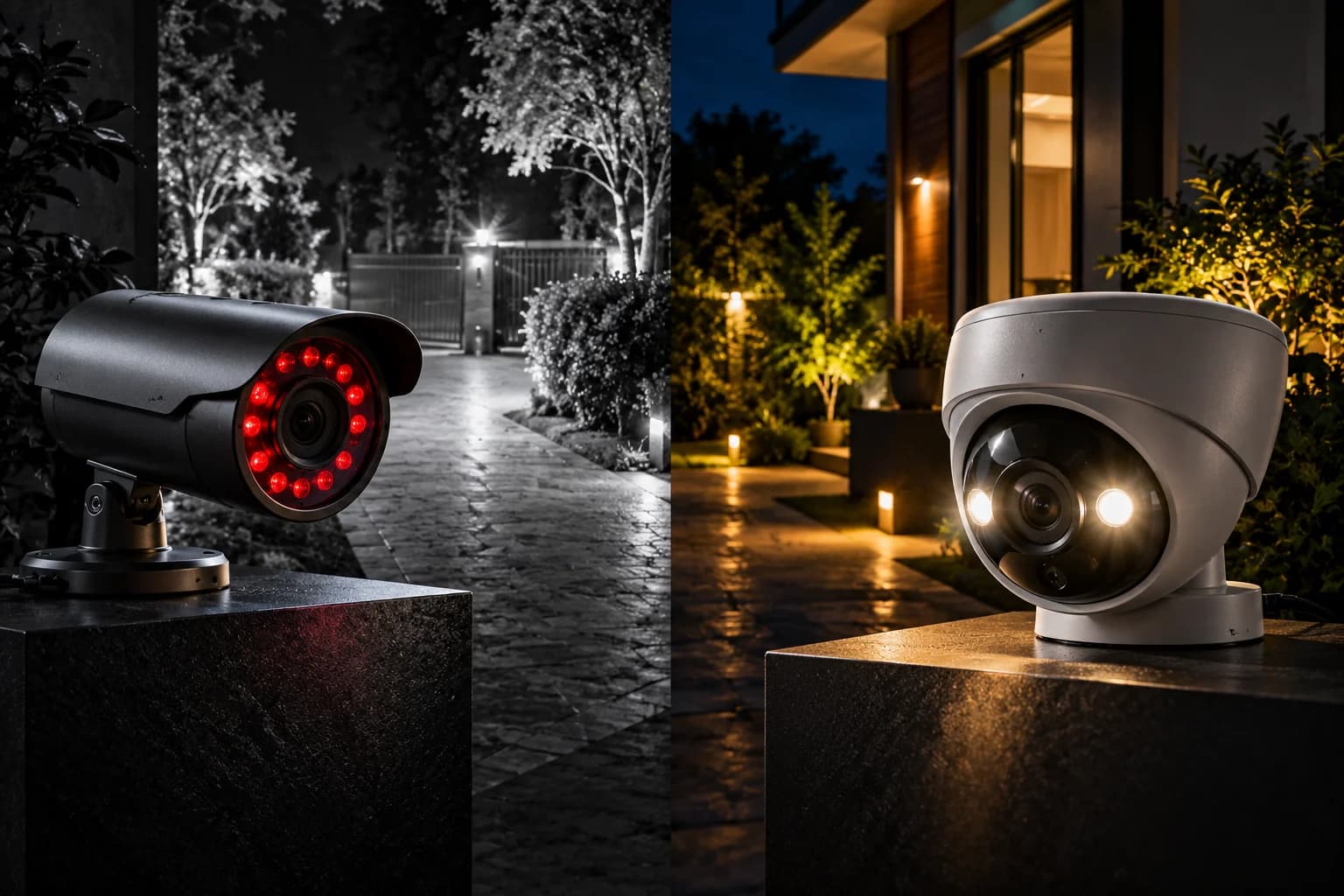Night Vision vs Color Night Vision Security Cameras: What's the Difference?