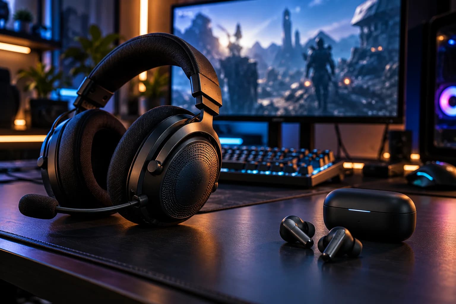 Gaming Headset vs Gaming Earbuds: Which Is Better for Competitive and Casual Gaming?