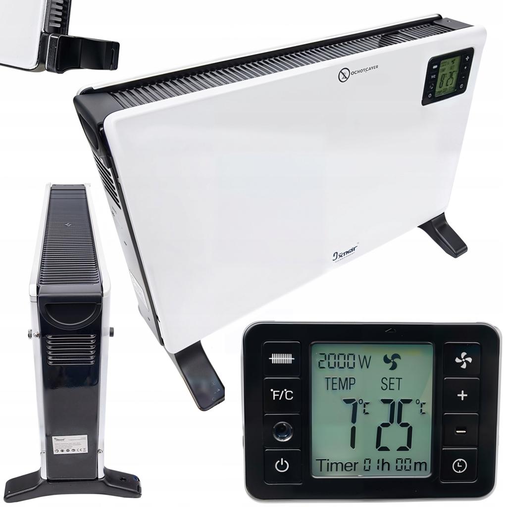 GRZEJNIK ELEKTRYCZNY KONWEKTOROWY ENERGOOSZCZĘDNY TIMER BEZPIECZNY LCD - Sklep, Opinie, Cena w Allegro