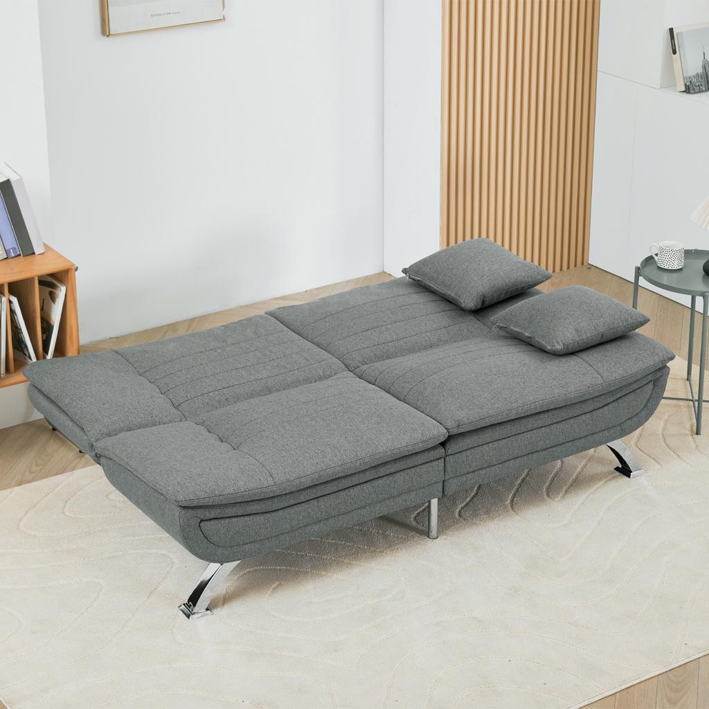Click Clack Sofa Bed 2 Seater - 3-Level Reclining  | eBay UK