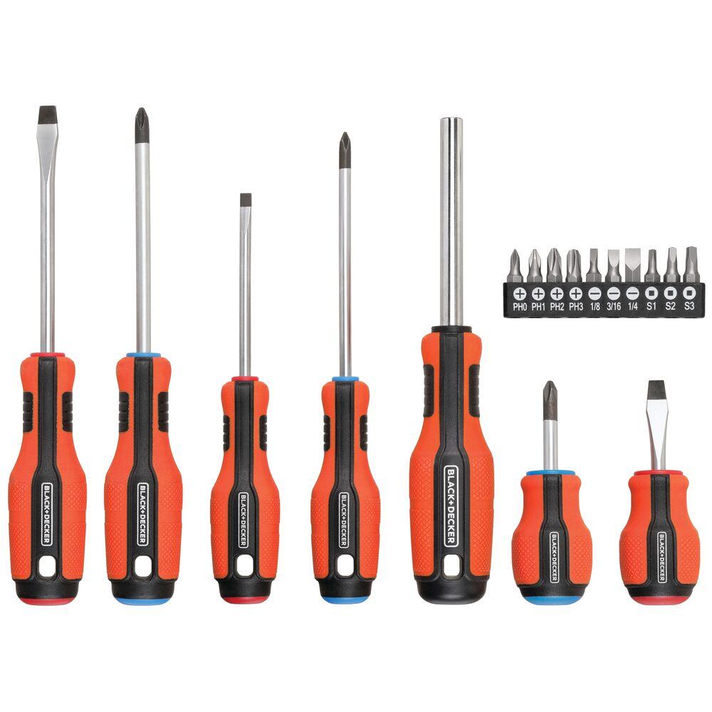 Magnetic Screwdriver Set, 17-Piece
| BLACK+DECKER®